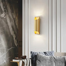 Axyaa Minimalist Copper Wall Lamps for Bedroom and Living Room Lighting