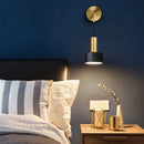 Axyaa Nordic Minimalist Golden Pendant Light Bedside Lamp