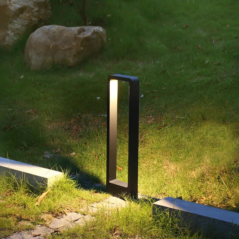 Axyaa Modern Waterproof Solar LED Garden Lawn Light for Outdoor Landscape Lighting