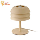 Axyaa Medieval Cream Table Lamp LED E27 for Bedroom Kitchen Living Room.