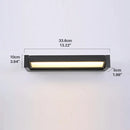 Axyaa LED Outdoor Porch Sconces Wall Light: Waterproof Exterior Fixture for Home Decoration