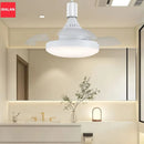 Axyaa Remote Control Ceiling Chandelier LED Fan Light for Living Room