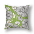 Axyaa Oil Art Printed Back Cushion Cover - Garden Living Room Pillow Case