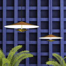 Axyaa Nordic Designer Bedside Pendant Lamp - Light Luxury Conical Flying Saucer Atmospheric Art