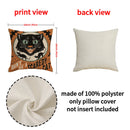 Axyaa Halloween Fun Linen Pillowcase Cojines Home Sofa Decoration Covers