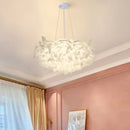 Axyaa Petals LED Ceiling Lamp - Romantic Nordic Italian Design for Modern Bedroom