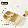 Axyaa 3 Grids Food Storage Box for Garlic, Onion, Pepper - Kitchen Organizer