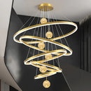 Axyaa Modern LED Pendant Light Chandeliers for Living Room and Dining Room
