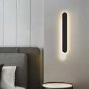 Axyaa Black White Simplicity LED Wall Lamp for Bedroom and Corridor Lighting