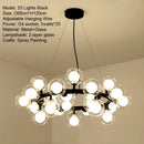 Axyaa Glass Pendant Light LED Modern Lamp for Bedroom Kitchen Dining Bar