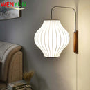 Axyaa Japanese Style Pull-string Wall Lamp for Study Room and Bedroom