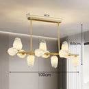 Axyaa LED Chandeliers Modern Pendant Ceiling Light for Living Room Dine Room