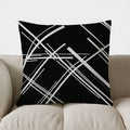 Axyaa Bee Pattern Pillow Cover for Sofa, Bedroom, Car - Cute & Happy Design