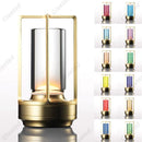 Axyaa Industrial Metal Cordless Table Lamp Night Light