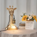 Axyaa Golden Giraffe LED Floor Lamp for Bedside and Living Room Lighting