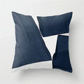 Axyaa Geometric Cushion Cover: Stylish Home Decor Pillowcase - Soft Polyester Fabric