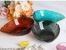 Axyaa Glass Water Drop Fruit Bowl Set - 490ml
