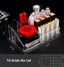 Axyaa Lipstick & Makeup Organizer: Cosmetic & Nail Polish Display Holder Box