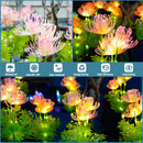 Axya Solar Flower Lights: Outdoor Waterproof LED Landscape Decoration