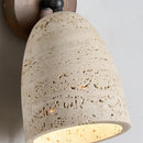 Axyaa Yellow Travertine LED Wall Lights Bathroom Mirror Bedside Lamp