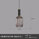 Axyaa Retro LED Glass Pendant Lamp for Home Decor Lighting