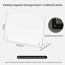 Axyaa Magnetic Whiteboard Sign for Coffee Shop - Large Standing Blackboard Billboard