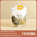 Axyaa Grain Storage Bag: Portable, Insect-Proof, Moisture-Proof, Fresh-Keeping, Recyclable, Transparent