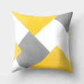 Axyaa Geometric Yellow Pillowcase for Chic Home Decor and Comfort
