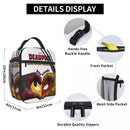 Axyaa Deadpool & Wolverine Insulated Lunch Bag - Portable Thermal Cooler