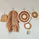 Axyaa Rattan Wall Hanging Scandinavian Wall Decor