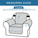 Axyaa Pet-Friendly Recliner Chair Cover - Non-Slip Armchair Slipcover