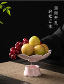 Axyaa Ceramic Dim Sum & Fruit Plate Set for Home Decor & Snacking
