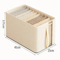 Axyaa Large Capacity Sweater Organizers by Oxford Cloth for Closet Divider Boxes