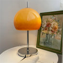 Axyaa Nordic Glass Mushroom LED Table Lamp