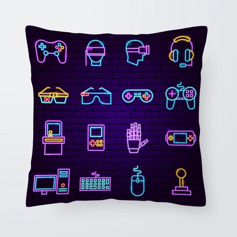 Axyaa Super Hot Gaming Fan Pad Cushion Cover for Living Room Sofa Bed Decor