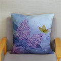 Axyaa Bedroom Tulip Flower Floral Cushion Cover Pillowcase for Sofa