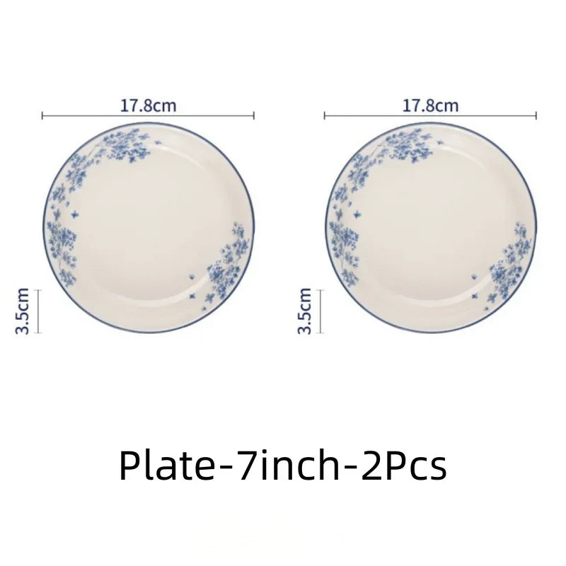 Axyaa Ceramic Tableware Set for Parties and Daily Meals