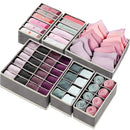 Axyaa Drawer Organizer Box for Underwear Socks Bra Pants Scarf Tie Storage