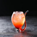 Axya Vampire Cup: Creative Straw Glass for Molecular Cocktails