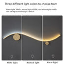 Axyaa Modern Brass LED Wall Lamp Living Room Bedroom Stairs Nordic Simple Copper Interior Wall Light