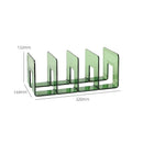 Axyaa Handbag Divider Shelf: Wardrobe Storage Rack for Bags - Cabinet Organizer Display Case
