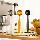 Axyaa Stainless Steel 2-In-1 Coffee Scoop and Tamper Spoon for Espresso Tea Kitchen