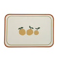 Axyaa Nordic Leather Dinner Mats Heat Insulation Home Decoration Table Placemat
