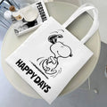 Axyaa Cartoon Dog Tote Bag - Foldable Shoulder Bag for Women and Students