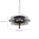 Axyaa Modern Metal Pendant Lights LED Chandelier for Luxury Home Decor