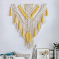 Nordic Bohemian Macrame Wall Hanging Tassel by Axyaa - Hand-Woven Home DecorJNIEXPORT: Product Title for Axyaa: Nordic Bohemian Macrame Wall Hanging Tassel