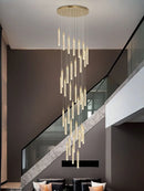 Axyaa Modern Crystal Chandelier for Luxury Indoor Lighting