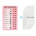 Axyaa Kids Daily Chores Chart for Responsibility & Self-discipline