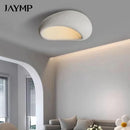 Axyaa Nordic Wabi Sabi LED Ceiling Light Cream Chandelier Fixture