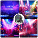 Axyaa 36LEDs Par Light DJ Disco Party Lights Concert Wedding Bar Club
